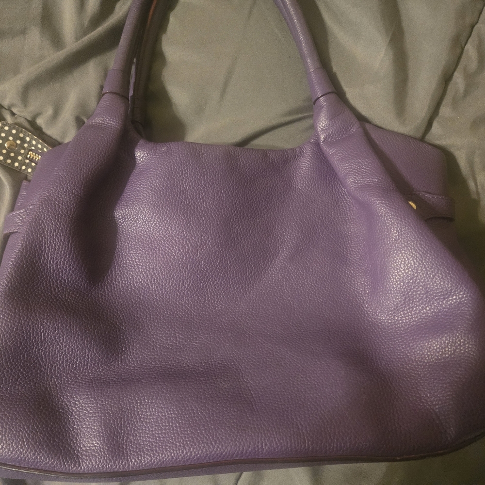 Kate Spade Violet Leather Satchel - Picture 13 of 13
